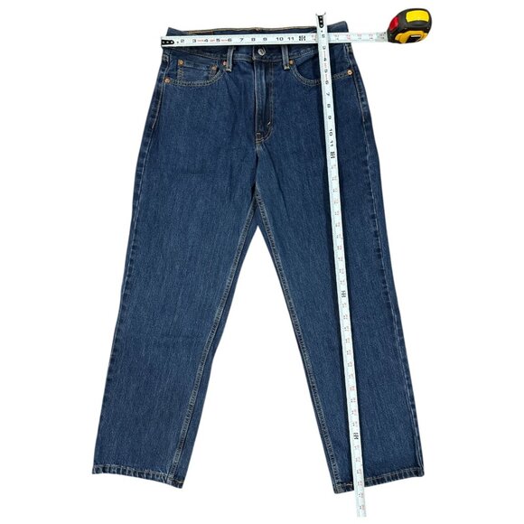 NEW Levis 550 Relaxed Fit Blue Denim Jeans Mens W32 L30 Classic Straight Leg - Picture 8 of 12